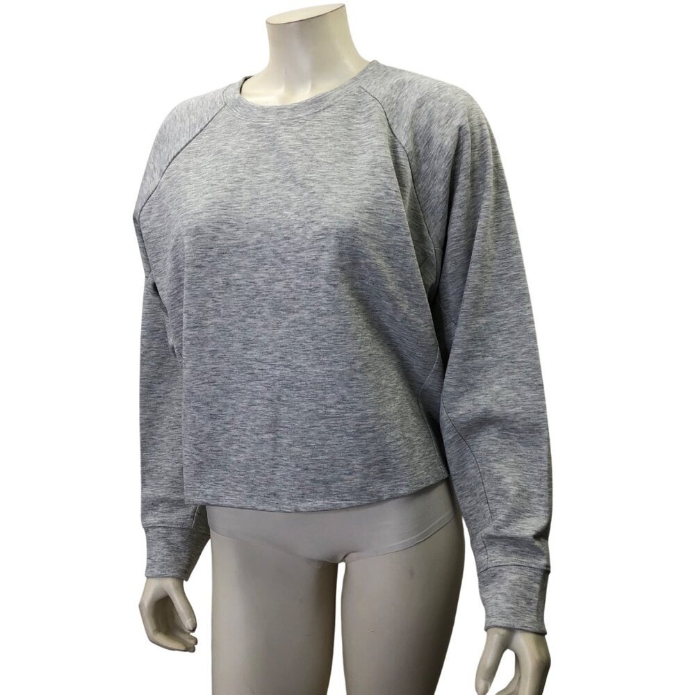 EXPRESS $58 LADIES LONG SLEEVE Gray‎ PULL OVER XLG NWT